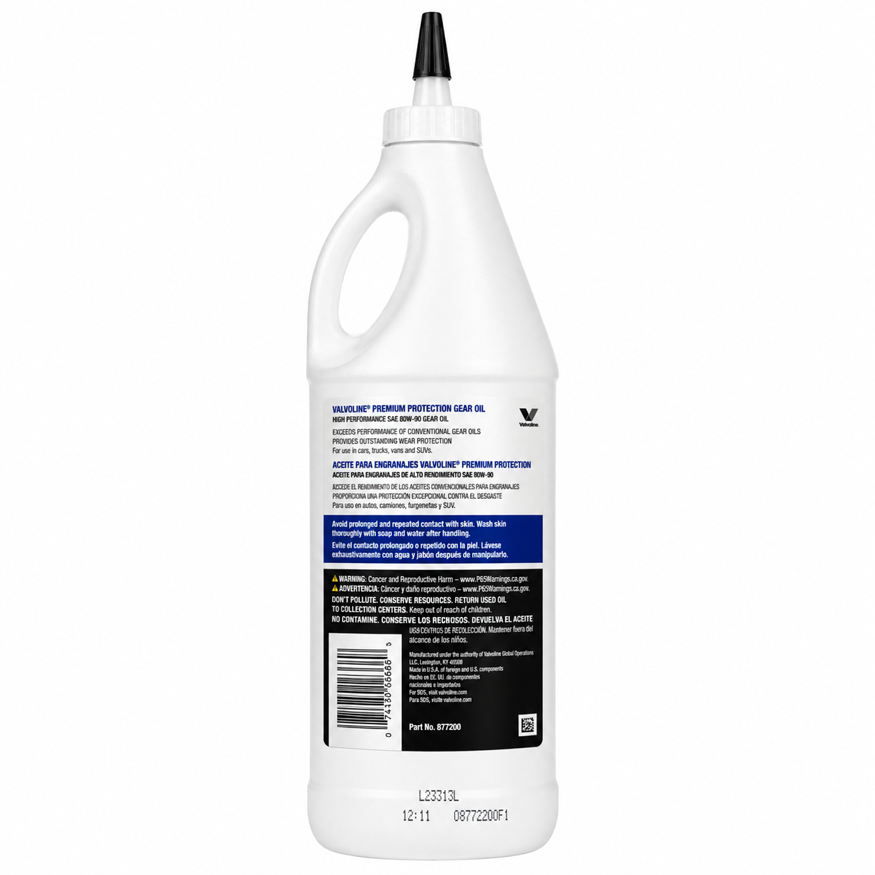 Valvoline Premium Protection Gear Oil 80W-90 - Image 2